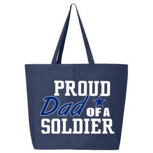 Proud Dad of A Soldier 25L Jumbo Tote