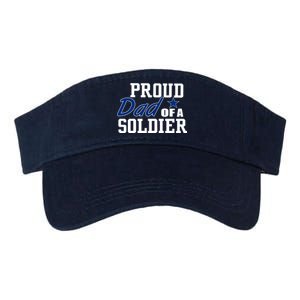 Proud Dad of A Soldier Valucap Bio-Washed Visor