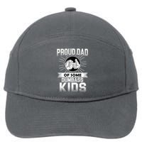 Proud Dad Of Some Dumbass Kids 7-Panel Snapback Hat