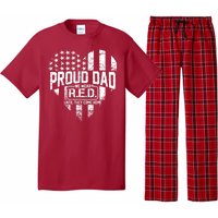 Proud Dad We Wear RED Until They Come Home Pajama Set