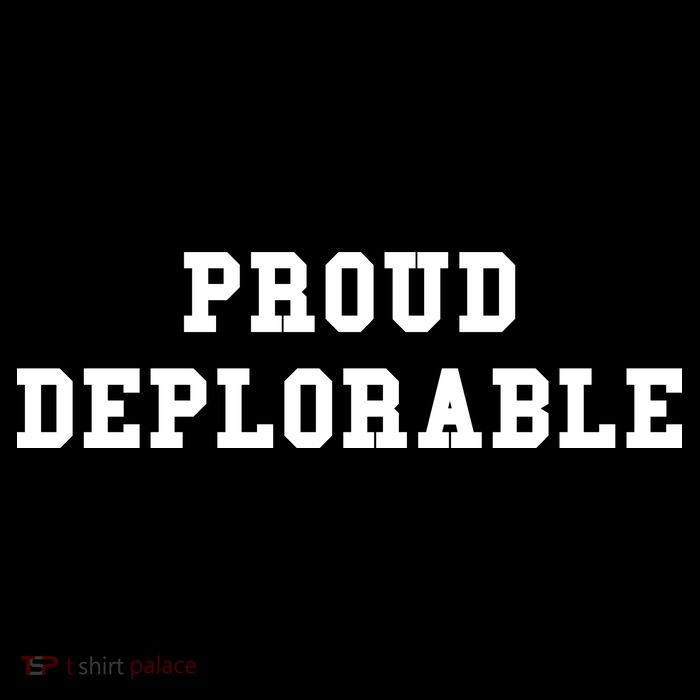 Proud Deplorable Button