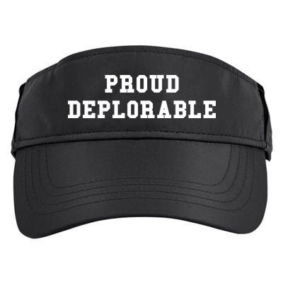 Proud Deplorable Adult Drive Performance Visor