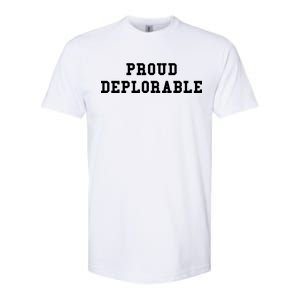 Proud Deplorable Softstyle® CVC T-Shirt