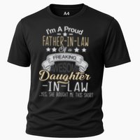 Proud Father In Law Of A Awesome Daughter-In-Law Cooling Performance Crew T-Shirt