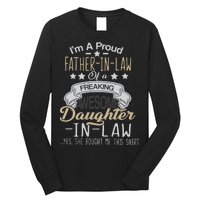 Proud Father In Law Of A Awesome Daughter-In-Law Long Sleeve Shirt