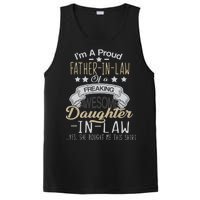 Proud Father In Law Of A Awesome Daughter-In-Law PosiCharge Competitor Tank