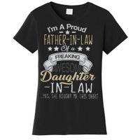 Proud Father In Law Of A Awesome Daughter-In-Law Women's T-Shirt