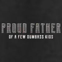 Proud Father Of A Few Dumbass Kids Adult Drive Performance Visor