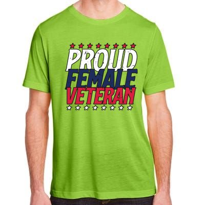 Proud Female Veteran Adult ChromaSoft Performance T-Shirt