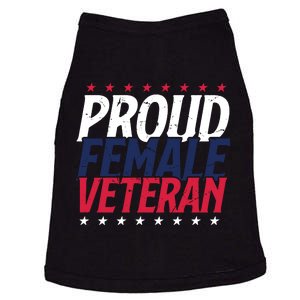 Proud Female Veteran Doggie Tank