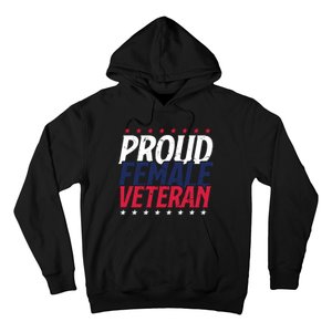 Proud Female Veteran Hoodie