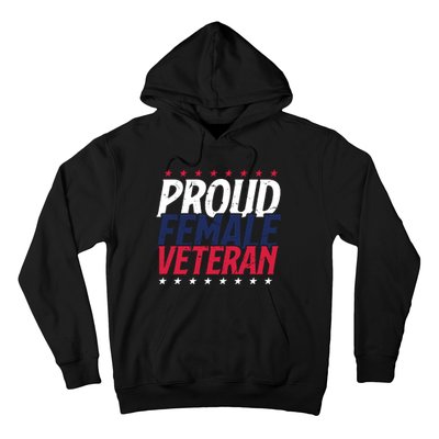 Proud Female Veteran Hoodie