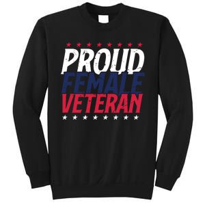 Proud Female Veteran Sweatshirt