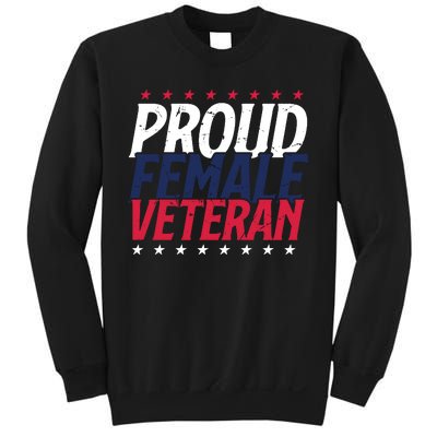 Proud Female Veteran Sweatshirt