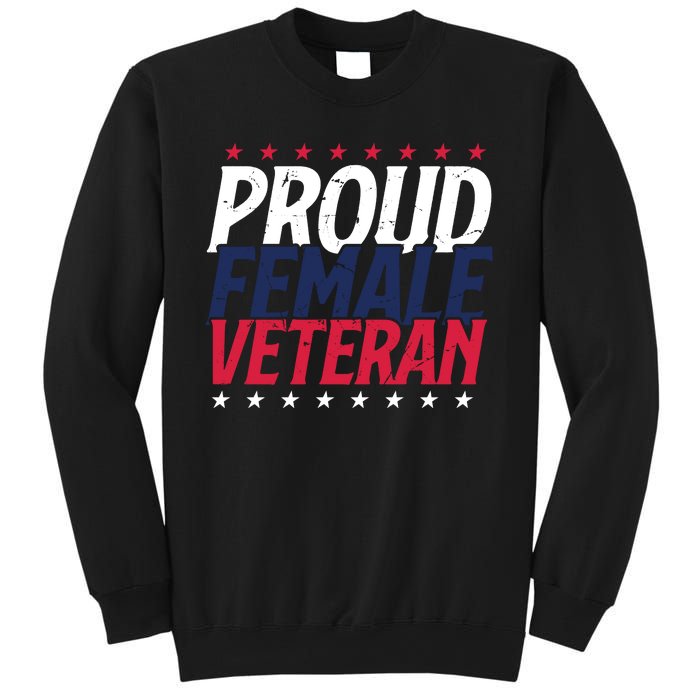 Proud Female Veteran Sweatshirt