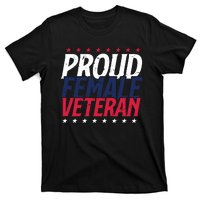 Proud Female Veteran T-Shirt