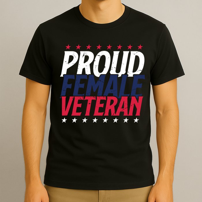 Proud Female Veteran T-Shirt