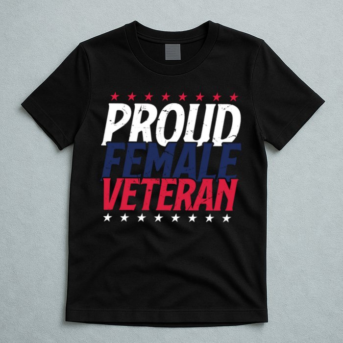 Proud Female Veteran T-Shirt