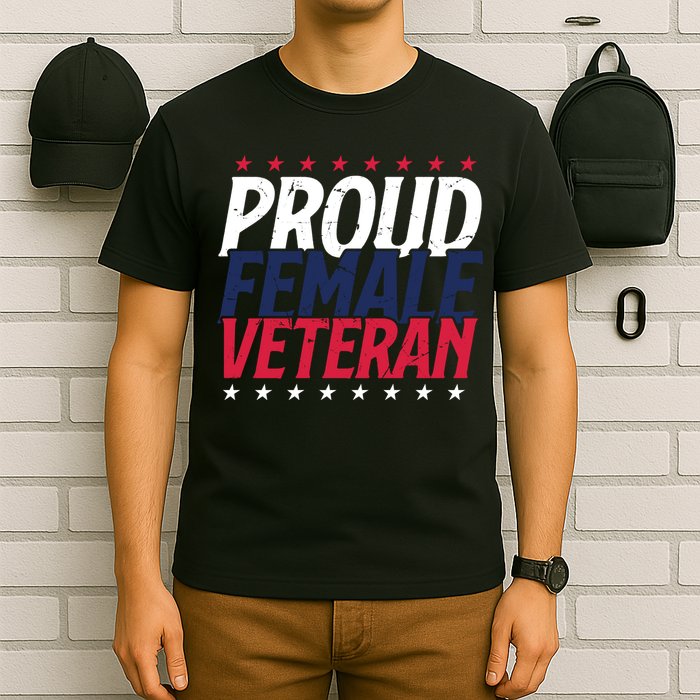 Proud Female Veteran T-Shirt