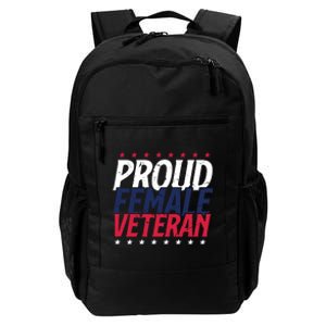 Proud Female Veteran Daily Commute Backpack