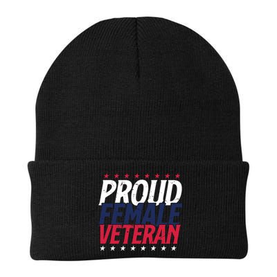 Proud Female Veteran Beanie