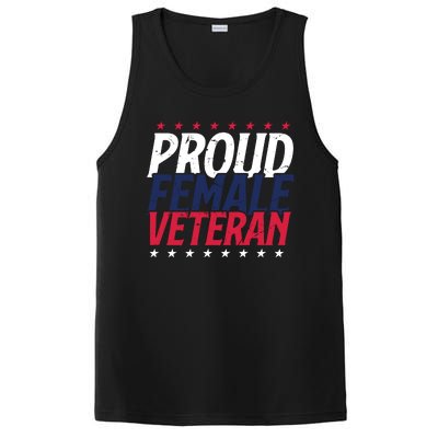 Proud Female Veteran PosiCharge Competitor Tank