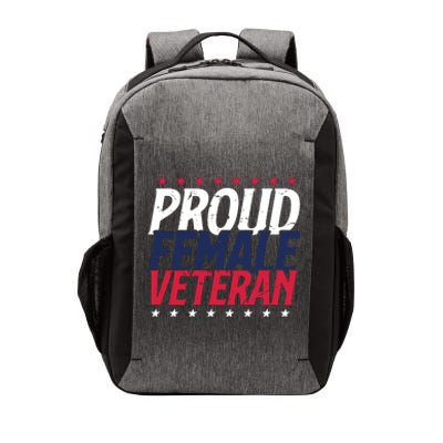 Proud Female Veteran Vector Backpack