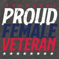 Proud Female Veteran Vector Backpack