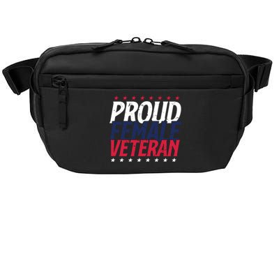 Proud Female Veteran Crossbody Pack