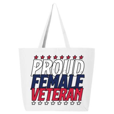 Proud Female Veteran 25L Jumbo Tote