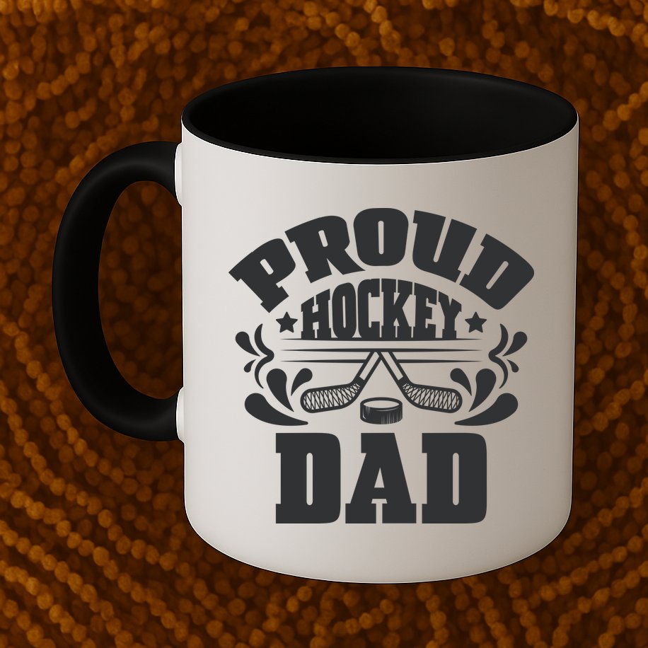 Proud Hockey Dad Mug