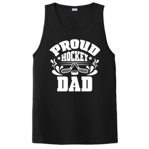 Proud Hockey Dad PosiCharge Competitor Tank