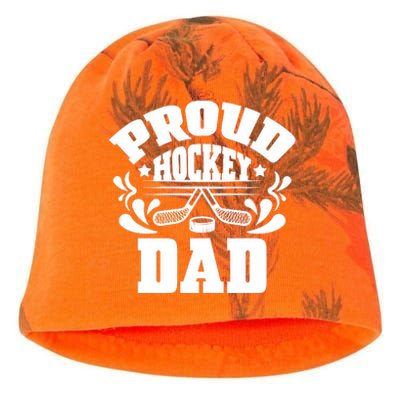 Proud Hockey Dad Kati - Camo Knit Beanie