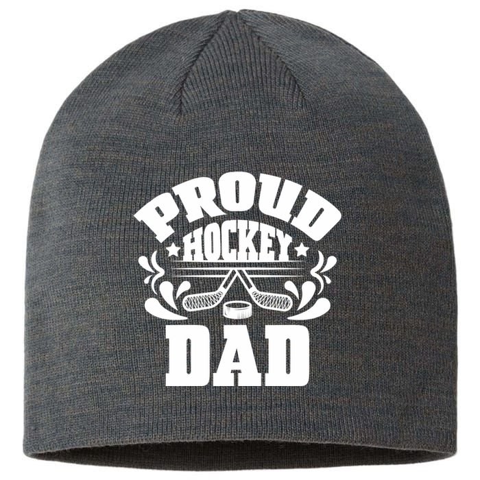 Proud Hockey Dad Sustainable Beanie