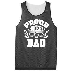 Proud Hockey Dad Mesh Reversible Basketball Jersey Tank