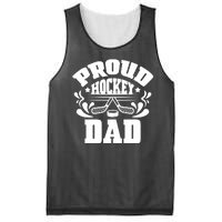 Proud Hockey Dad Mesh Reversible Basketball Jersey Tank