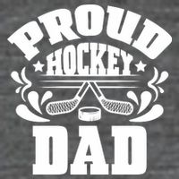 Proud Hockey Dad Womens T-Shirt
