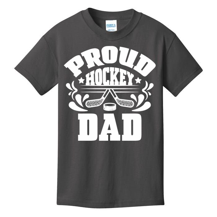 Proud Hockey Dad Kids T-Shirt