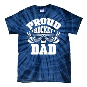 Proud Hockey Dad Tie-Dye T-Shirt