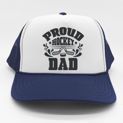 Proud Hockey Dad Trucker Hat