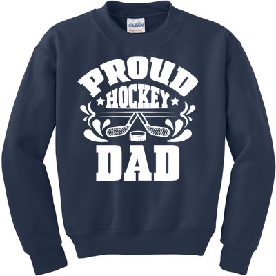 Proud Hockey Dad Kids Sweatshirt