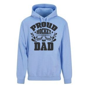 Proud Hockey Dad Unisex Surf Hoodie