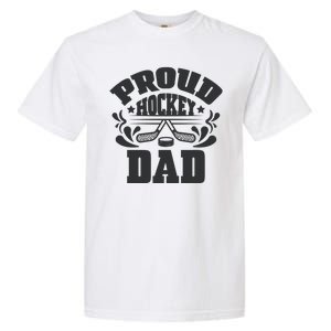 Proud Hockey Dad Garment-Dyed Heavyweight T-Shirt