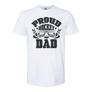 Proud Hockey Dad Softstyle CVC T-Shirt