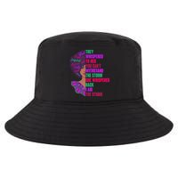 Proud Inspiring Black Woman I Am The Storm Cool Comfort Performance Bucket Hat