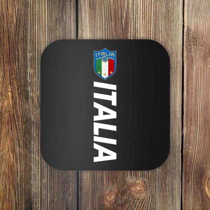 Proud Italian Italia Soccer Jersey Champs Coaster