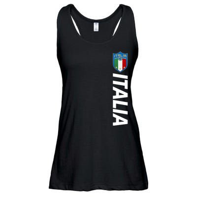 Proud Italian Italia Soccer Jersey Champs Ladies Essential Flowy Tank