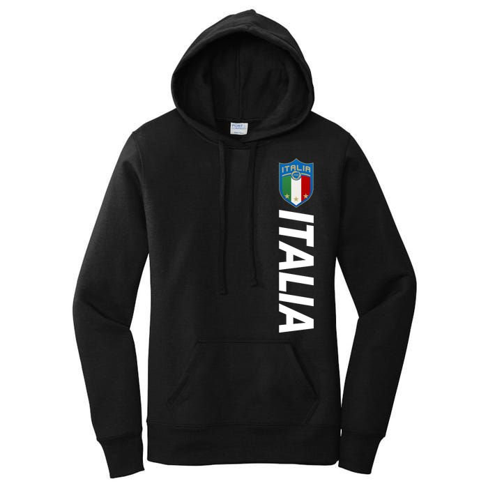 Proud Italian Italia Soccer Jersey Champs Women's Pullover Hoodie