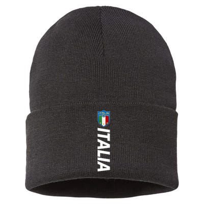 Proud Italian Italia Soccer Jersey Champs Sustainable Knit Beanie