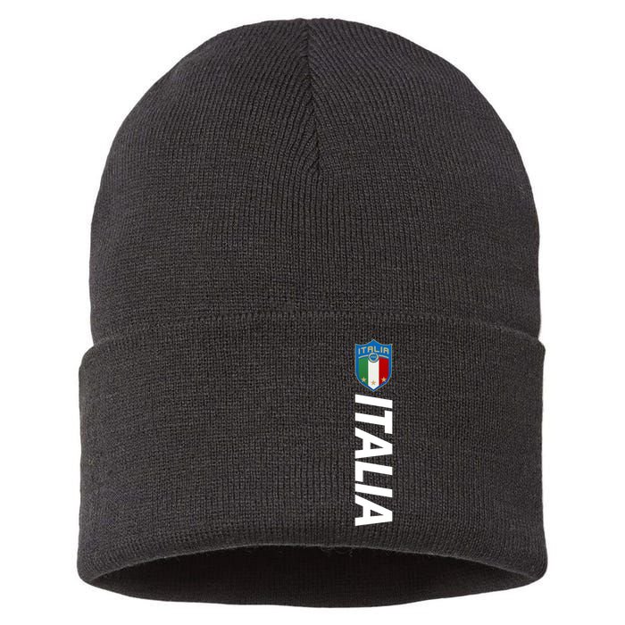 Proud Italian Italia Soccer Jersey Champs Sustainable Knit Beanie